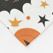 Halloween thema fleece deken (Hoek)