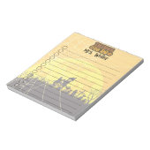 Halloween Thema Gepersonaliseerde to-do lijst Notitieblok (Linkerzijde)