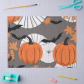 Halloween Thema Gift Wrap: Bats & Pumpkins Tissuepapier (Craft)