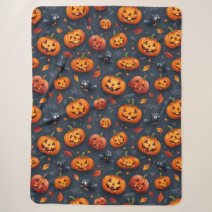Halloween-thema Grote Sherpa Deken