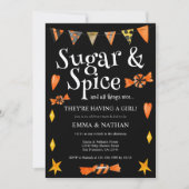 Halloween Thema Het is een Baby shower van een Mei Kaart (Voorkant)