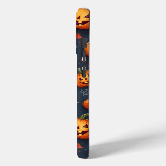 Halloween-thema iPhone15 Pro Hoesje (Achterkant / Links)