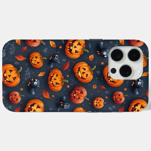 Halloween-thema iPhone15 Pro Max Hoesje (Achterkant (horizontaal))