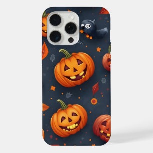 Halloween-thema iPhone 15 Pro Max Slim Fit Hoesje Case