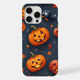 Halloween-thema iPhone 15 Pro Max Slim Fit Hoesje Case