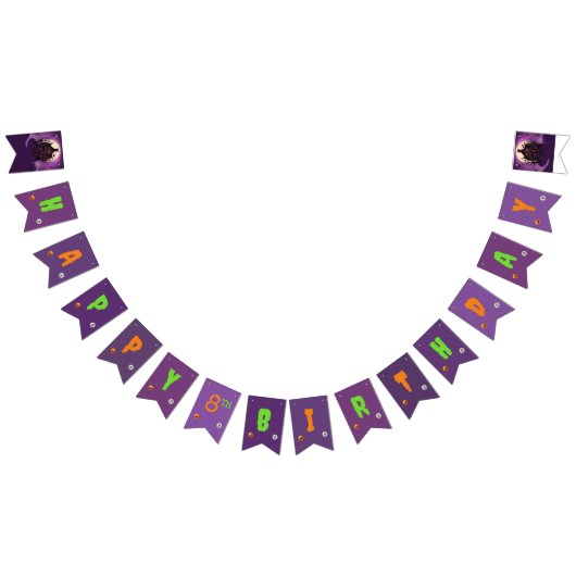 Halloween Thema Kids Verjaardagsfeest Vlaggetjes (Alle)