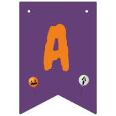 Halloween Thema Kids Verjaardagsfeest Vlaggetjes (Derde vlag)