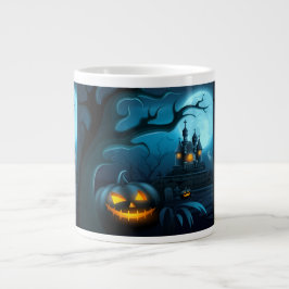 Halloween-thema koffiekop voor thuis of op kantoor grote koffiekop