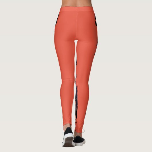 Halloween thema Leggings (Achterkant)