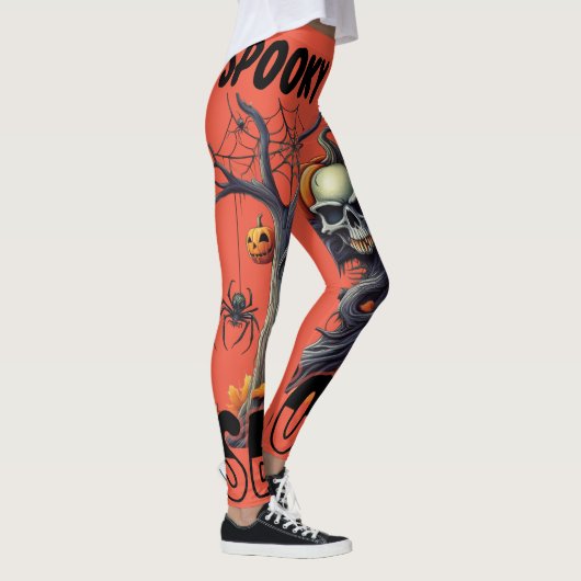 Halloween thema Leggings (Rechts)