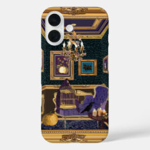 Halloween Thema Luxe Barok Boudoir iPhone