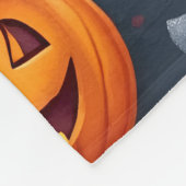 Halloween-thema Medium Fleece Deken (Hoek)