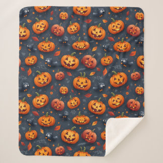 Halloween-thema Medium Sherpa Blanket Sherpa Deken