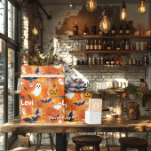 Halloween-thema persoonlijk cadeaupapier