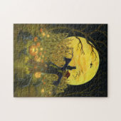 Halloween-thema puzzle "Jack's Place" Legpuzzel (Horizontaal)
