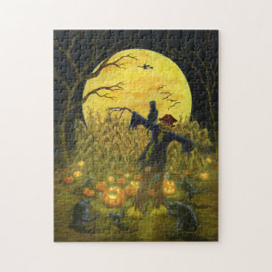 Halloween-thema puzzle "Jack's Place" Legpuzzel