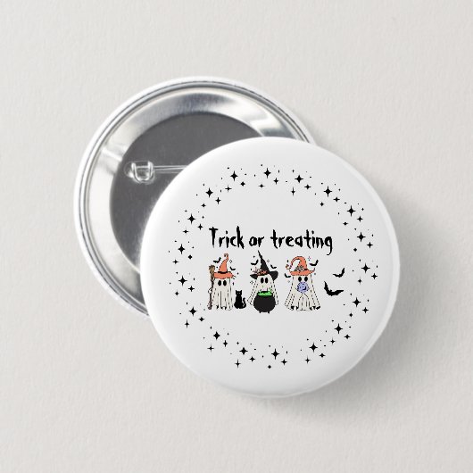 Halloween-thema Ronde Button 5,7 Cm (Voorkant /achterkant)