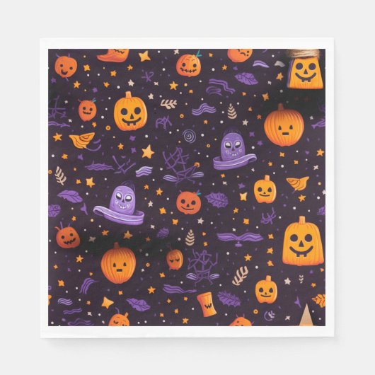 Halloween Thema Servet (Voorkant)