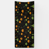 Halloween Thema Spandoek (Verticaal)