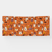 Halloween Thema Spandoek (Horizontaal)
