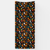 Halloween Thema Spandoek (Verticaal)