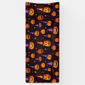 Halloween Thema Spandoek (Verticaal)