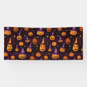 Halloween Thema Spandoek (Horizontaal)