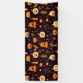 Halloween Thema Spandoek (Verticaal)
