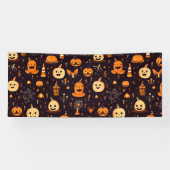 Halloween Thema Spandoek (Horizontaal)
