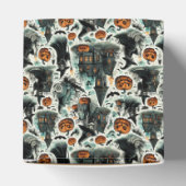 Halloween thema spookachtig bedankdoosjes (Bovenkant)