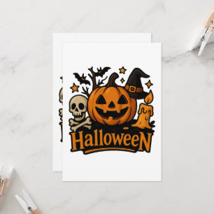 Halloween-thema uitnodigingen