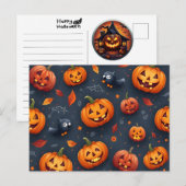 Halloween-thema Vakantie Briefkaart (Voorkant / Achterkant)