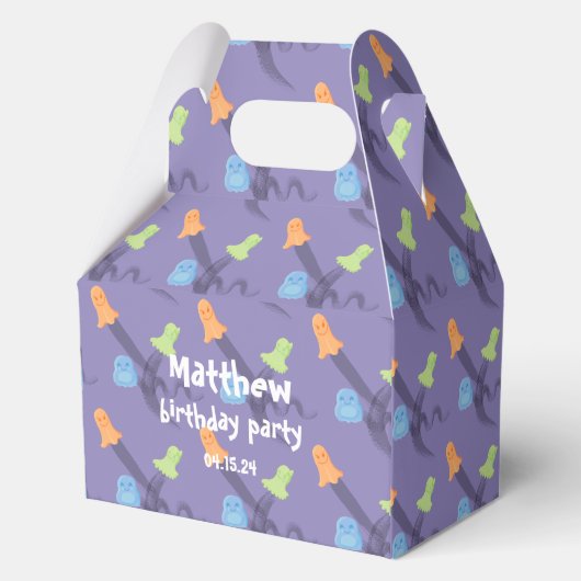 Halloween-thema verjaardagsfeestje Favoriet Box Bedankdoosjes (Voorkant)