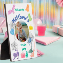 Halloween-thema verjaardagsfeestje welkom