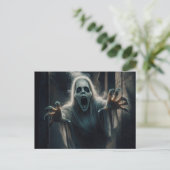 Halloween-themapostkaart. Briefkaart (Staand voorkant)