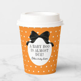 Halloween Theme Baby Boo Shower Papieren Bekers