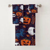 Halloween Theme Bad Handdoek (Insitu)