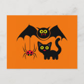 Halloween Theme Briefkaart (Voorkant)