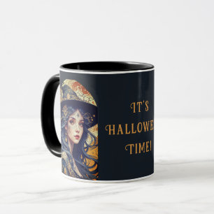 Halloween Theme - Getatoeëerde heks Mok