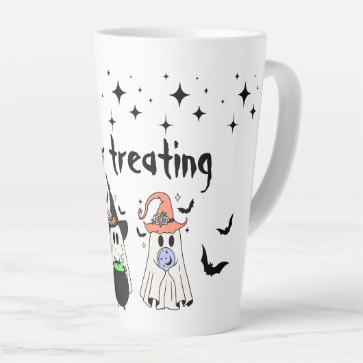 Halloween Theme Latte Mok (Rechterhoek)