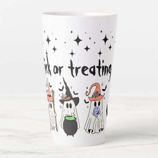 Halloween Theme Latte Mok (Voorkant)