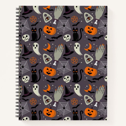 Halloween Theme Notitieboek (Voorkant)