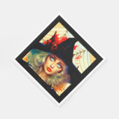 Halloween Theme Party Accessoires Servet (Hoek)