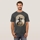 Halloween Theme - Scary Smiling Scarecrow T-Shirt (Voorkant volledig)