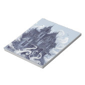 Halloween Theme Spooky Haunted Mansion Notitieblok (Linkerzijde)