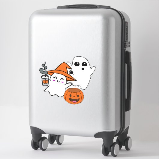 Halloween Theme Sticker (Koffer)