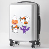 Halloween Theme Sticker (Koffer)