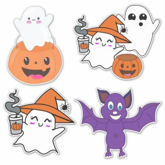 Halloween Theme Sticker (Voorkant)