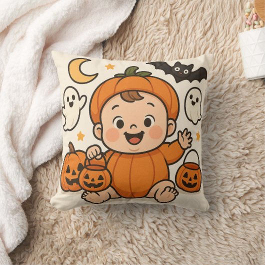 Halloween-themed baby image pillow kussen (Deken)