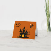 Halloween Themed Baby Shower Invite Bedankkaart (Voorkant)